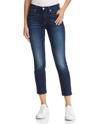 seven cropped jeans