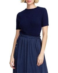 Elle Collection - Moss Yarn Shell Sweater - Lyst
