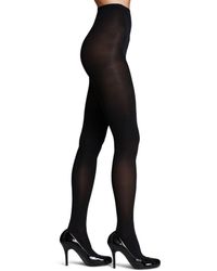 Hue Opaque Sheer To Waist Tights - Black