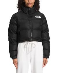 The North Face - Nuptse Short Jacket - Lyst