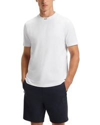 BOSS - Rib Tee - Lyst