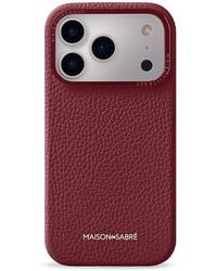 Maison De Sabre - Leather Phone Case (Iphone 17 Pro) - Lyst