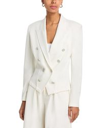 L'Agence - Emerson Structured Blazer - Lyst