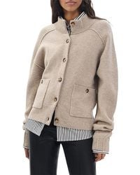 Rag & Bone - Bridget Mock Neck Cardigan - Lyst