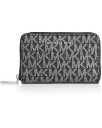 Michael Kors - Monogram Card Case - Lyst