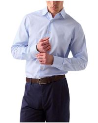 Robert Talbott - Reynolds Stripe Twill Shirt - Lyst