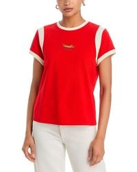 Mother - The Boxie Goodie Inset Tee - Lyst