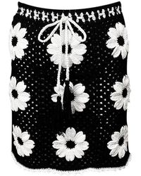 NESSI BYRD - Oila Hand Made Crochet Skirt - Lyst