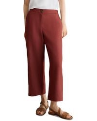 Hobbs - Petite Lillie Cropped Linen Trousers - Lyst