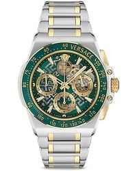 Versace - Greca Extreme Skeleton Chronograph, 43Mm - Lyst