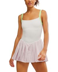 Free People - Swing Of Things Color Block Dress - Lyst