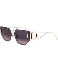 Dior - 30Montaigne B3U Rose Butterfly Sunglasses, 65Mm - Lyst