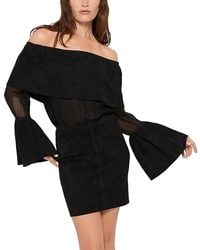 AS by DF - Ines Suede Top - Lyst