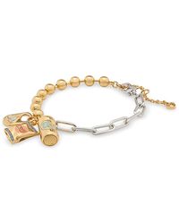 Kate Spade - Snack Time Mixed Chain Charm Bracelet - Lyst