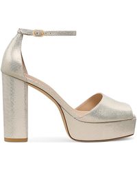 Stuart Weitzman - Sabrina Ankle Strap Platform Sandals - Lyst