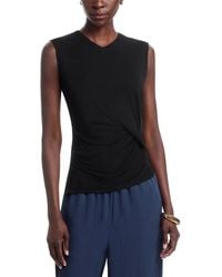 Theory - Cotton Modal Tank - Lyst