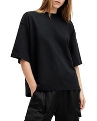 AllSaints - Amelie Oversized Tee - Lyst