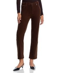 FRAME - Le Sleek Straight Corduroy Jeans - Lyst