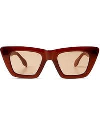 Elisa Johnson - Lori Cat Eye Sunglasses, 49Mm - Lyst