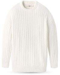 UGG - Riz Ribbed Sweatshirt - Lyst