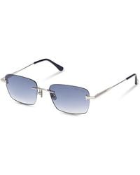 Tom Ford - Jake Rectangular Sunglasses, 54Mm - Lyst