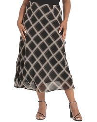 Estelle - The Cameron Printed Midi Skirt - Lyst