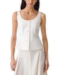 Theory - Peplum Vest - Lyst