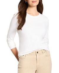 NIC+ZOE - Perfect Knit Long Sleeve Top - Lyst
