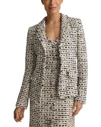 St. John - Artisanal Basket Tweed Jacket - Lyst