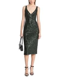 Michael Kors - Michael Michael Kors Portrait Sheath Sequin Dress - Lyst