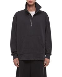 Helmut Lang - Quarter Zip Sweatshirt - Lyst