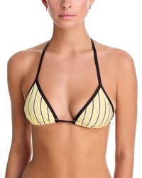 STAUD - Lido Triangle Bikini Top - Lyst