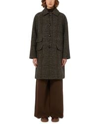Weekend by Maxmara - Weekend 2 Pitone Wool Blend Coat - Lyst