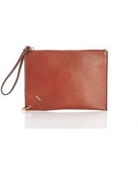 Chloé - Spin Zip Leather Pouch - Lyst
