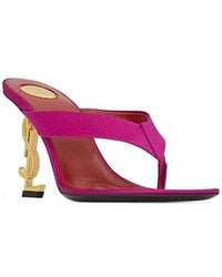 Saint Laurent - Opyum Mules - Lyst