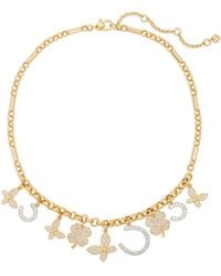 Kate Spade - Lucky Charm Statement Necklace, 16 - Lyst