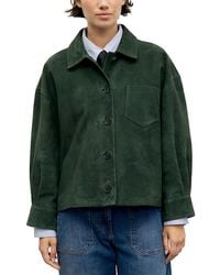 Gerard Darel - Pia Suede Button Front Jacket - Lyst