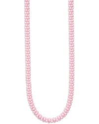Lagos - 18K & Sterling Caviar Ceramic Bead Collar Necklace, 16 - Lyst