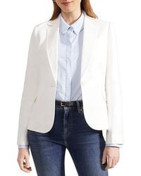 Hobbs - Blake Linen Single Breasted Jacket - Lyst