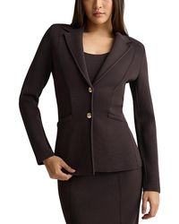St. John - Two Button Knit Blazer - Lyst