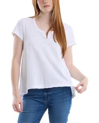 Wilt - Clothing Placket Hi-Lo Tee - Lyst