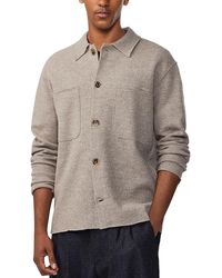 NN07 - Jonas 6398 Wool Overshirt - Lyst