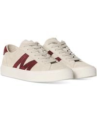 Moncler - Monaco2 Lace Up Low Top Sneakers - Lyst