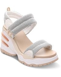 Ash - Cosmos Slip On Sport Wedge Sandals - Lyst
