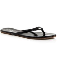 TKEES Leather Glosses Flip Flops - Lyst