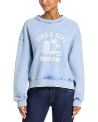 Cinq À Sept - Beach Club Tumble Washed Brandy Pullover Sweatshirt - Lyst