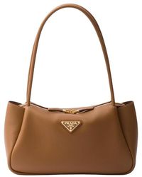 Prada - Darling Medium Leather Shoulder Bag - Lyst
