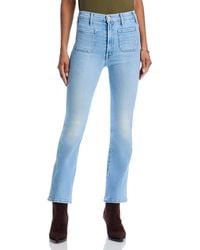 Mother - Hustler Patch Pocket Ankle Jeans - Lyst