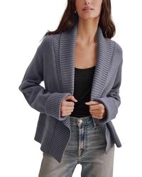Splendid - Aria Open Front Sweater Jacket - Lyst