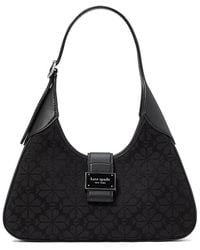 Kate Spade - Spade Flower Jacquard Shoulder Bag - Lyst